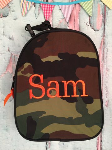 Camo Monogram Nylon Backpack