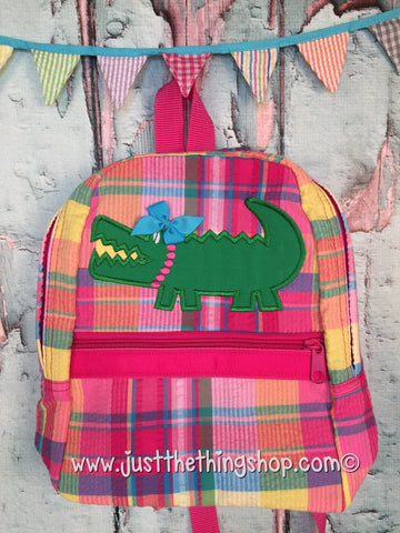 Boy Alligator Backpack – Just The Thing Shop